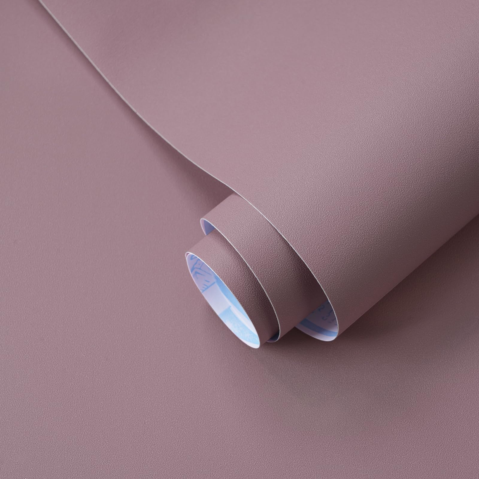 Timeet Self Adhesive Wallpaper Matte Dark Pink 40CMx3M Waterproof Peel and Stick Wallpaper Pinkish Purple Contact Paper Thicken Sticky Back Plastic Paper Removable Vinyl Wrap for Wall Furniture โ image 1