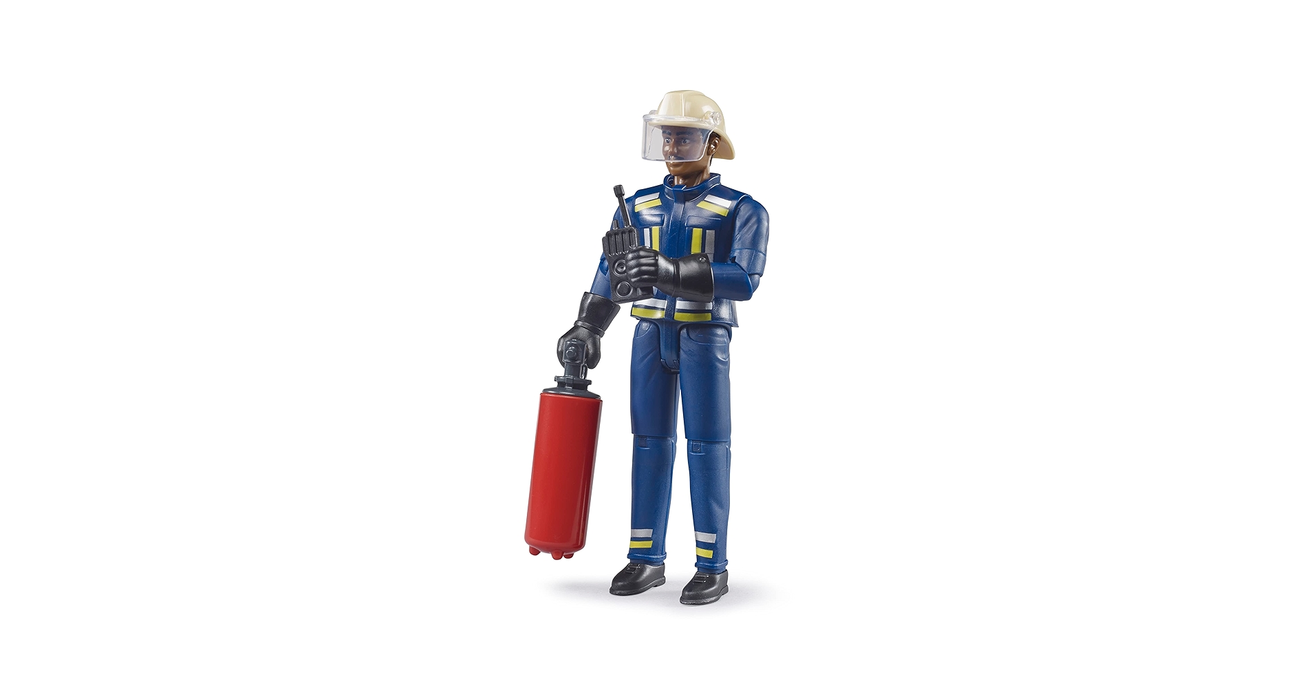 Amazon.com: Bruder bworld 60101 Fireman Medium Skin with