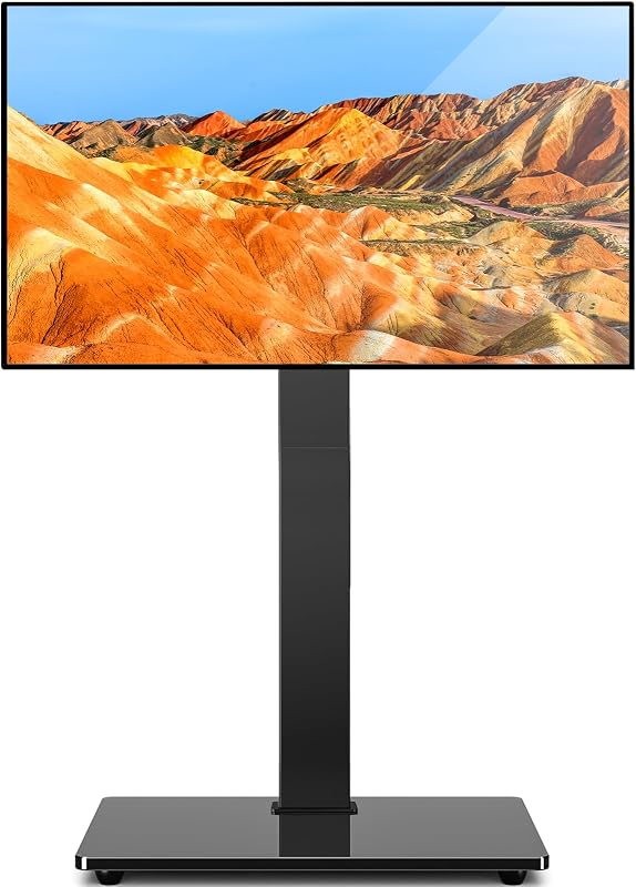 TAVR Swivel Floor TV Stand Base for 32-75 Inch TVs up to 110 lbs