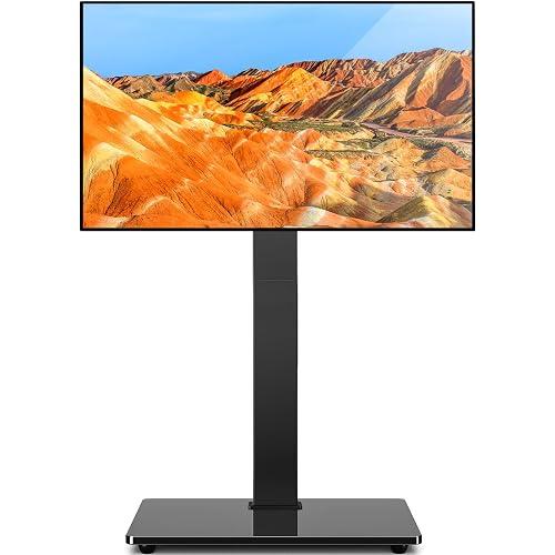TAVR Swivel Floor TV Stand Base for 32-75 Inch TVs up to 110 lbs
