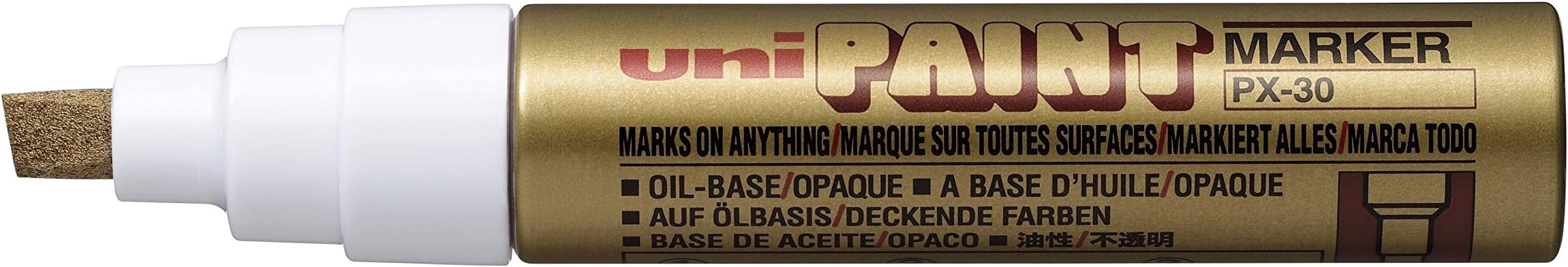 Uniball Paint Marker Chisel tip Gold