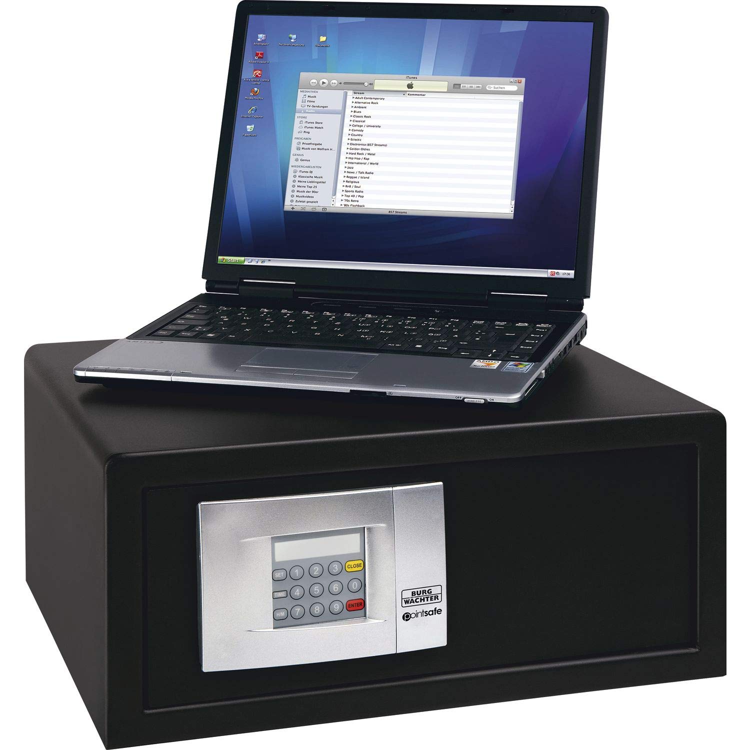 Burg-Wächter Pointsafe Hotel Safe Electronic Combination Lock, Pack of 1 P 3 E LAP Ka 4