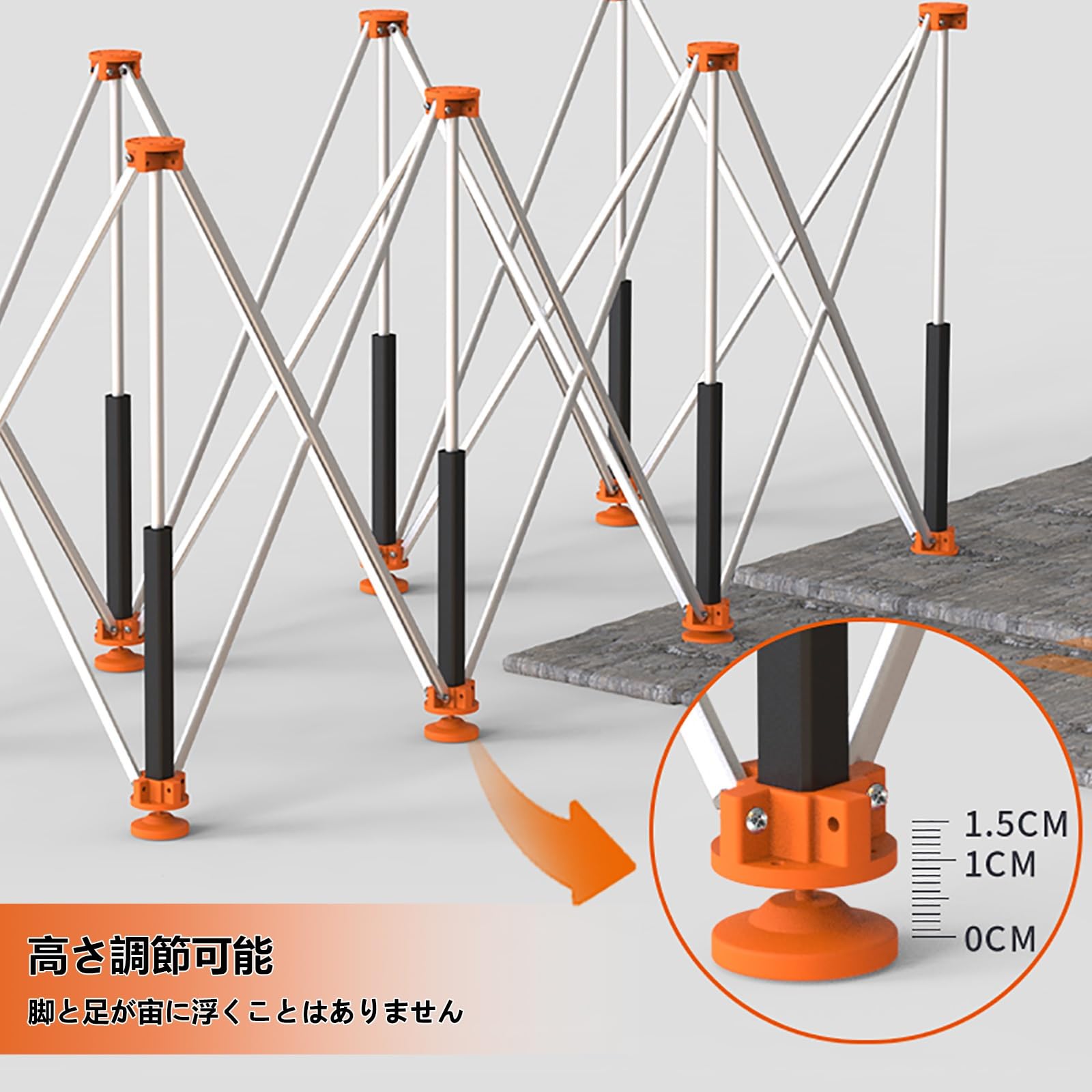 Amazon.co.jp: DKPLOE スパイダーレッグワークベンチ 伸縮作業台