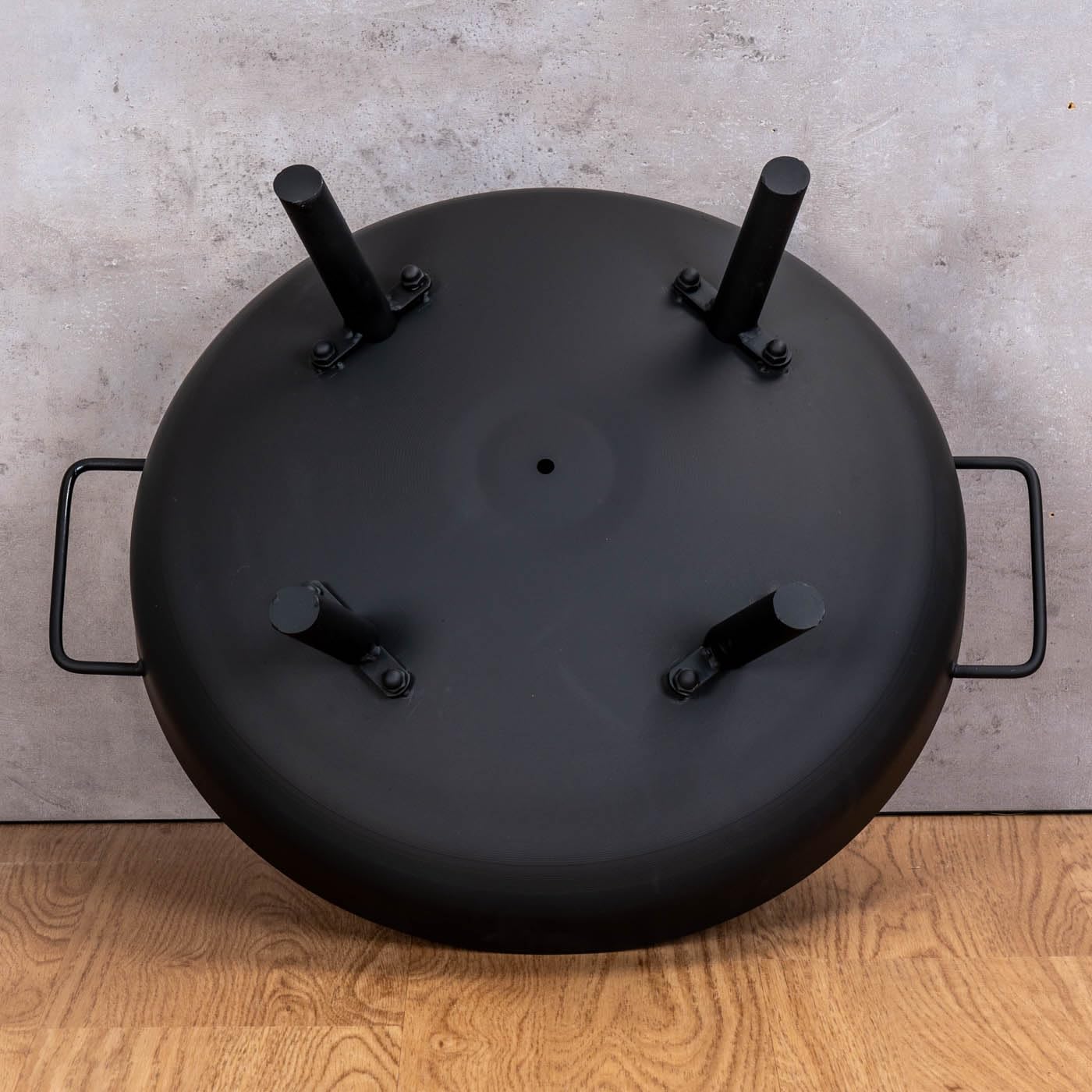 levandeo Brasero de jardín de 50 cm, hierro negro, para terraza, exterior, chimenea, jardín, hoguera, fogata, decoración de jardín