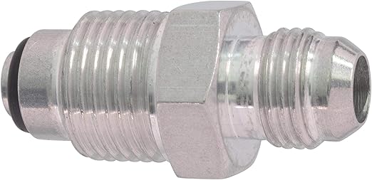ICT Billet 6an Male Flare to M18-1.5 O-ring Power Steering Adapter Fitting Thread Connector Fluid Designed & Manufactured in the USA Bare Aluminum F06ANPSM1815