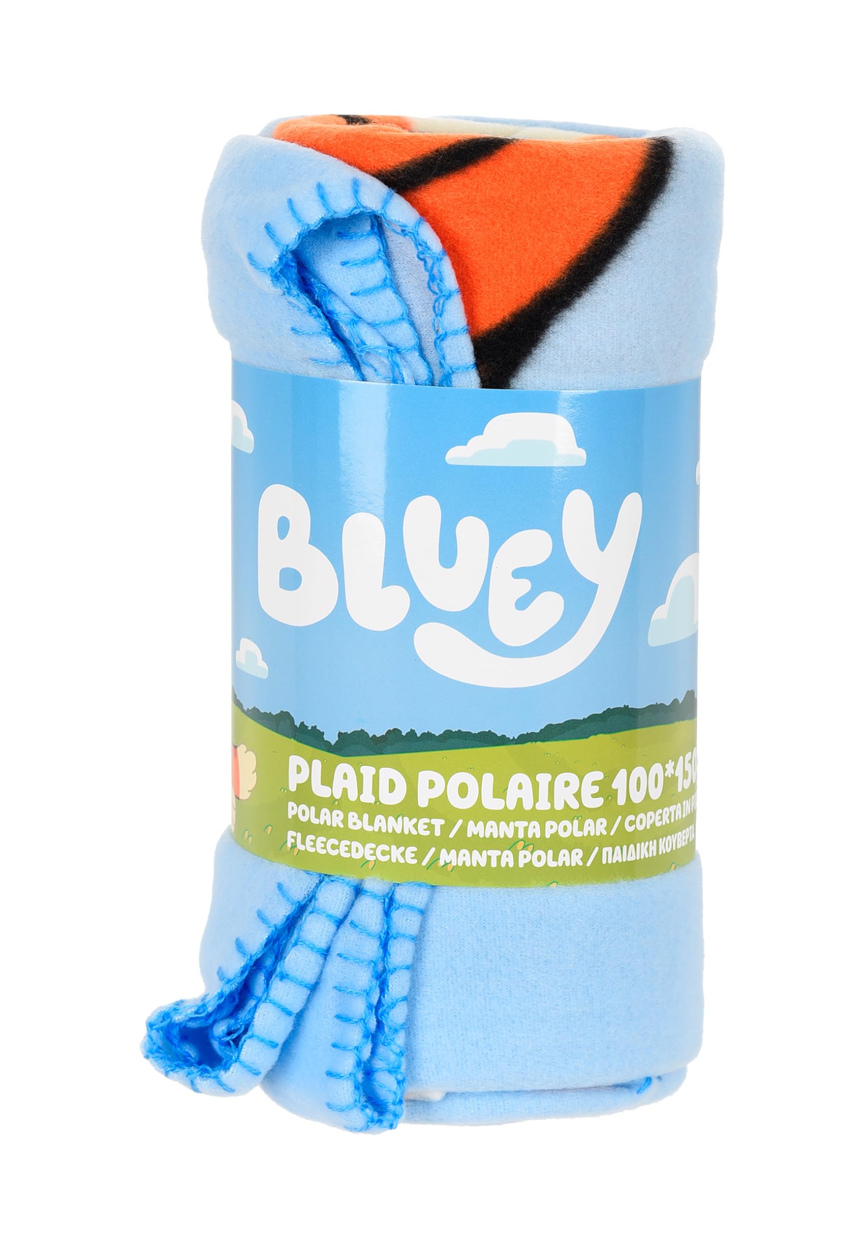 BlueY Przytulny koc dla dzieci 100 x 150 cm – puszysty koc z motywem – miękki koc polarowy dla chłopców i dziewczynek