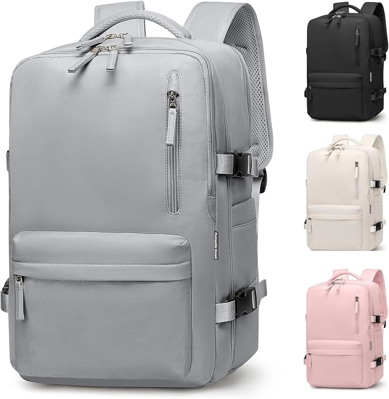 Vipelf Mochila Feminino Masculino Viagem Expansível para Notebook