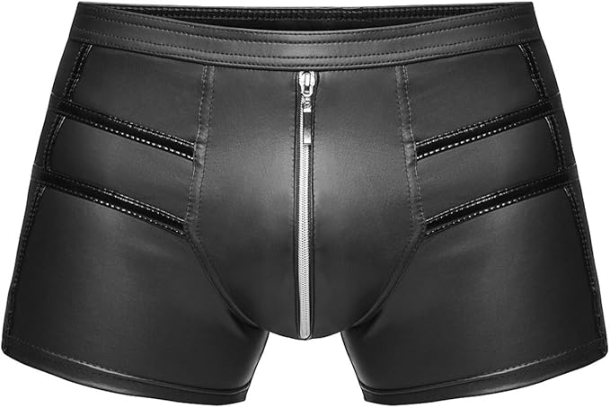 Lange boxershort heren, zwart, Lenzing MicroModal ecostof