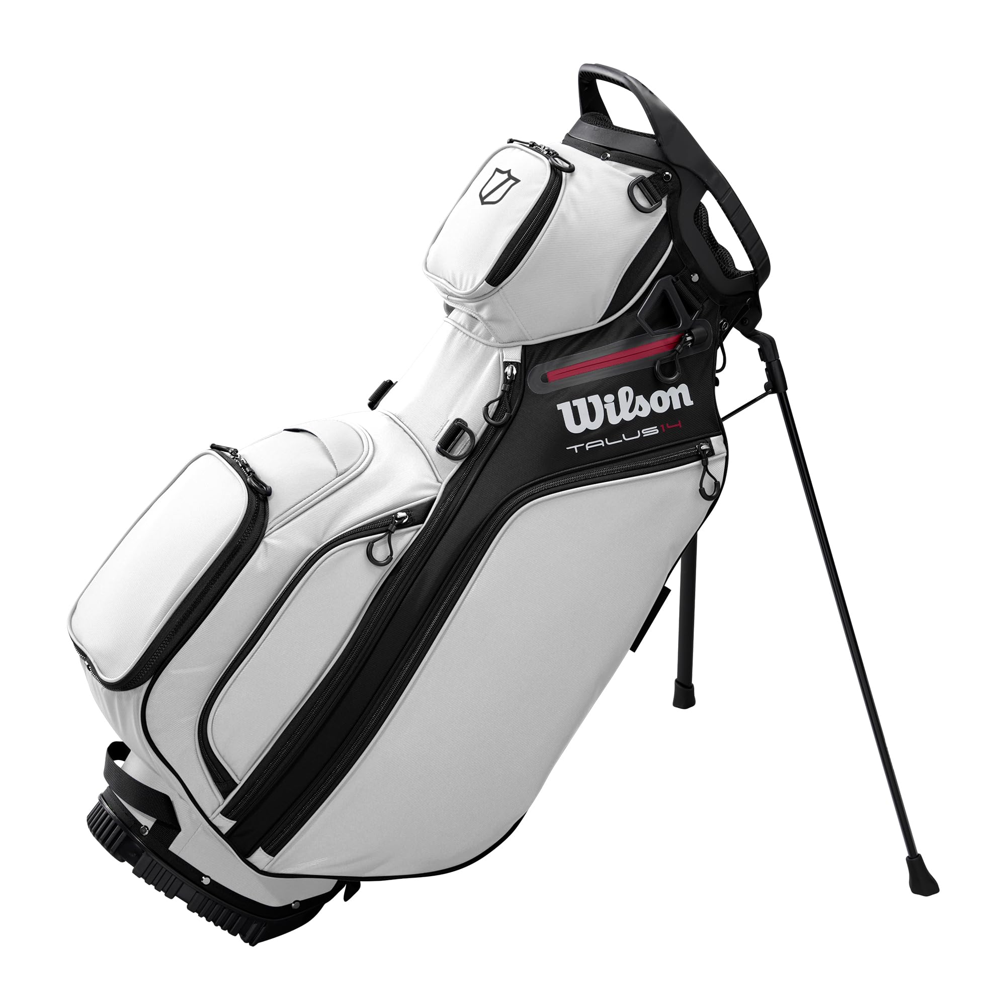 Wilson Staff Talus Stand Golf Bag - White/Black