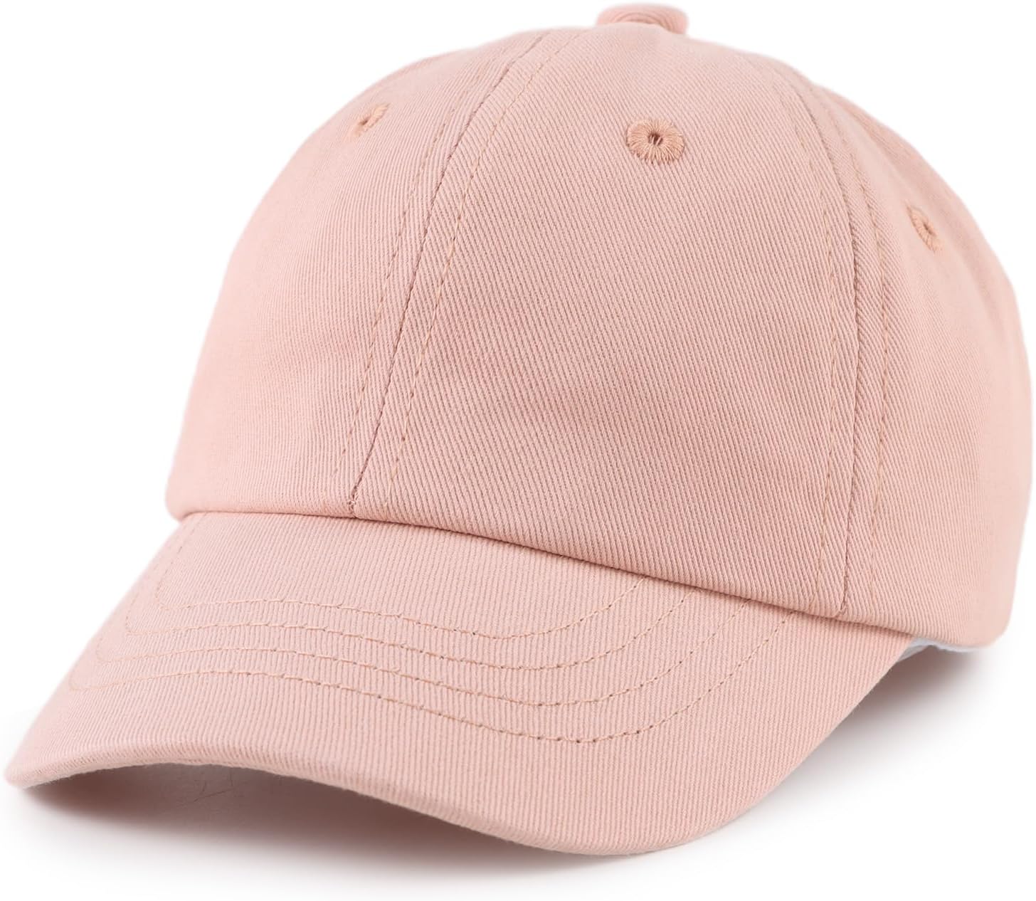Summer Baby Boy Baseball Hat Kids Girl Hat Cotton Toddler Sun Hats for Boys 6M-10Y 6-24 Months Pink