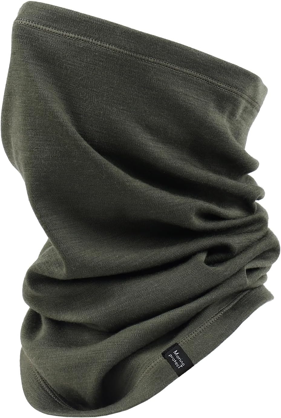Merino Protect Merino Wool Neck Gaiter Unisex Breathable Face Mask Lightweight Neck Warmer Motorcycle Hiking Hunting