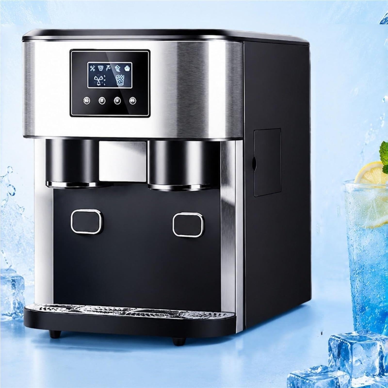 Dispensador De Agua Y Máquina De Hielo 3 En 1, 1,8 L, For El Hogar/RV