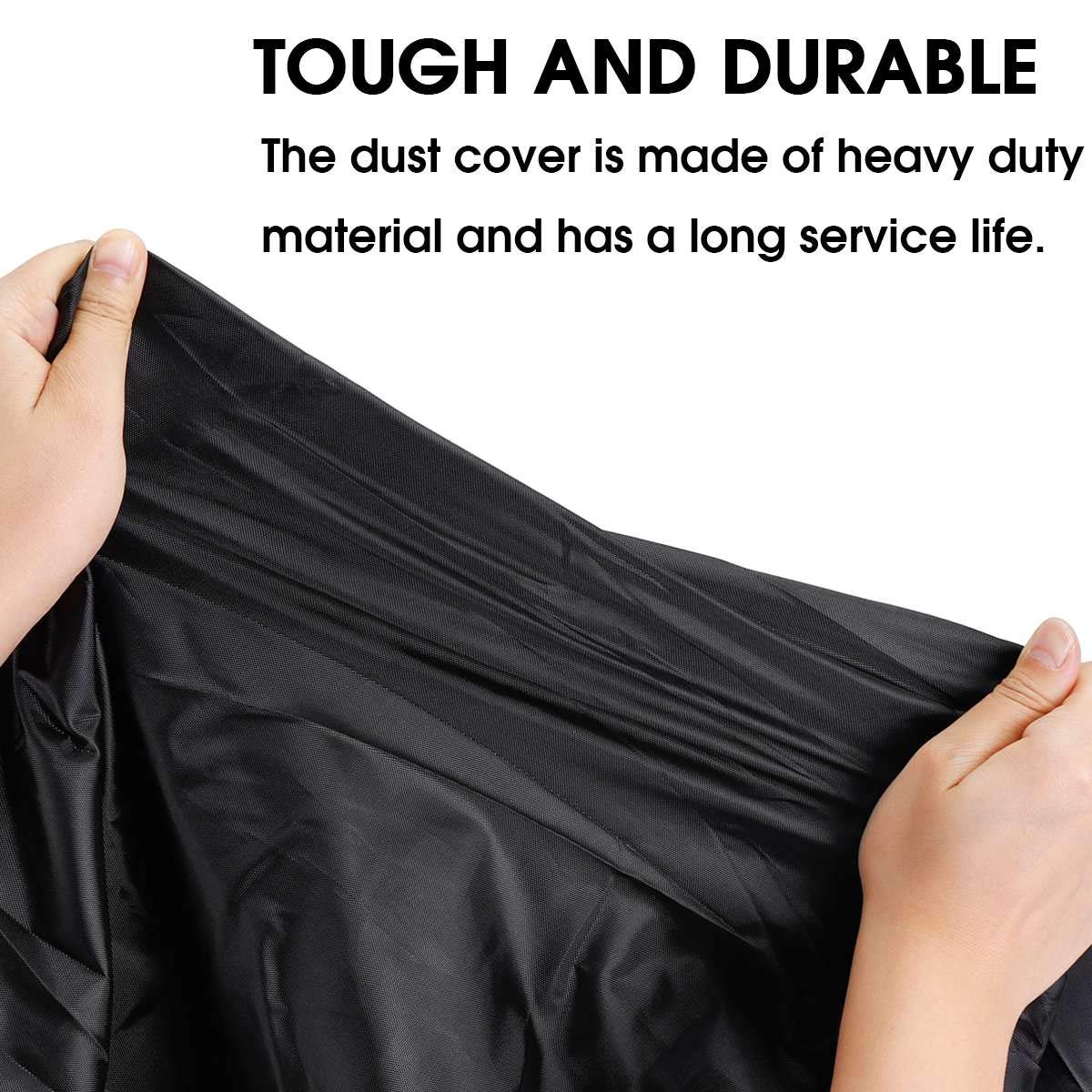 RVMasking Copertura Barca Impermeabile 1200D Rip-Stop - Heavy Duty Per Bass Boat, V-Hull, Runabout (Lunghezza 4,2-4,8 M) - 4