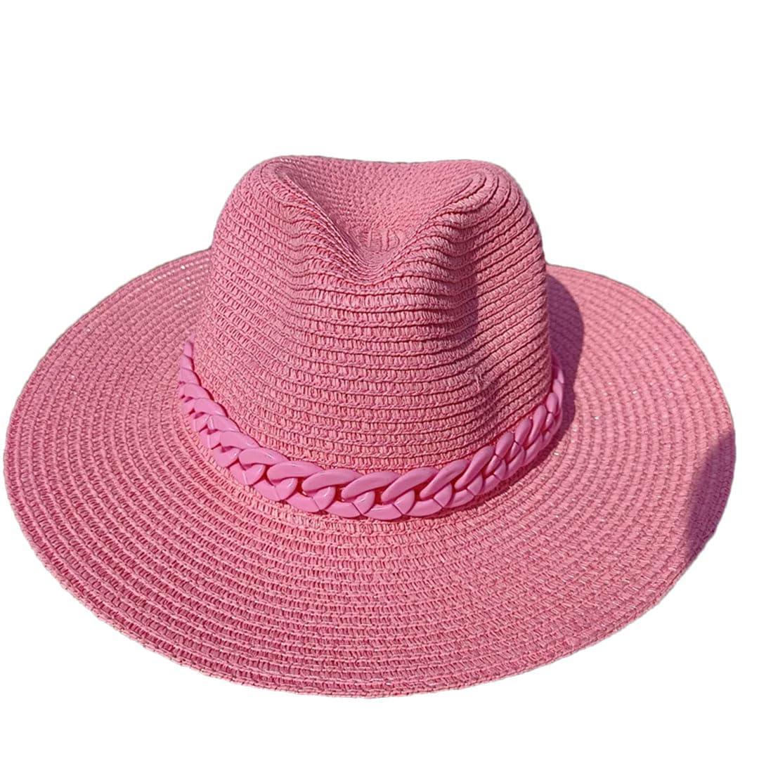 EYRMQWJPC Wide Brim Sun Hat, Women's Paper Straw Sun Hat Multicolor 55-58cm(16)