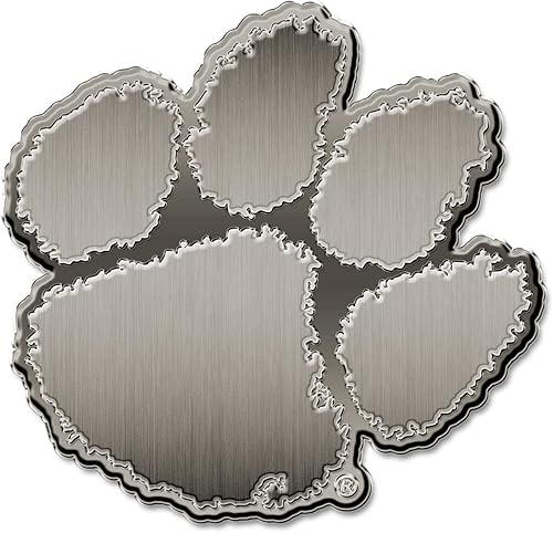 Rico AEM120201: Clemson Antique Nickel Auto Emblem