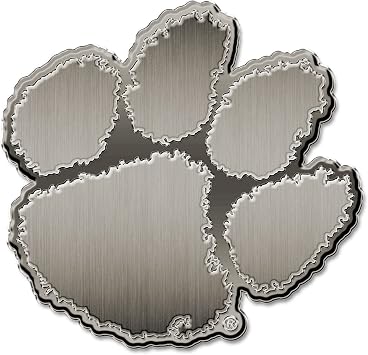 Rico AEM120201 Clemson Antique Nickel Auto Emblem