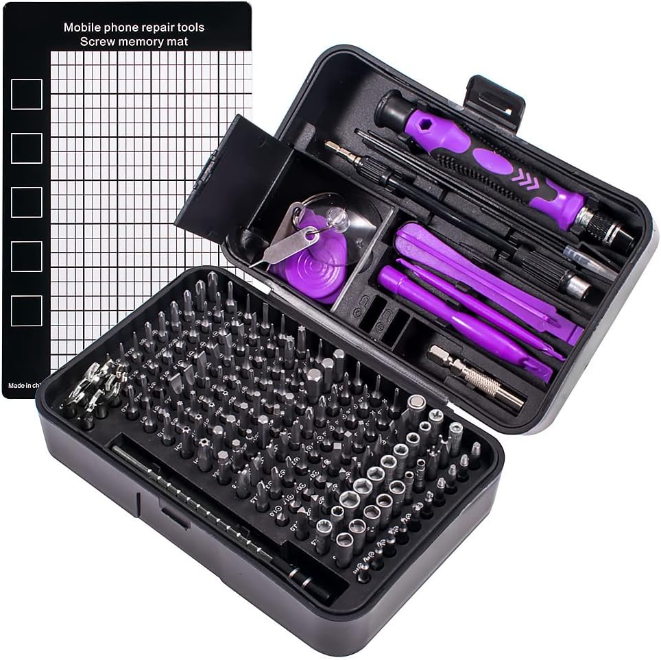 New 170 in 1 S2 Screwdriver Set of Screw Driver Bit Set Multifunction