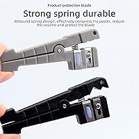 Vista 7 de 45-162 Pelacables coaxiales 45-165 Pelacables de fibra óptica Tubo de haz transversal Abierto y cuchillo de pelar Carcasa suelta