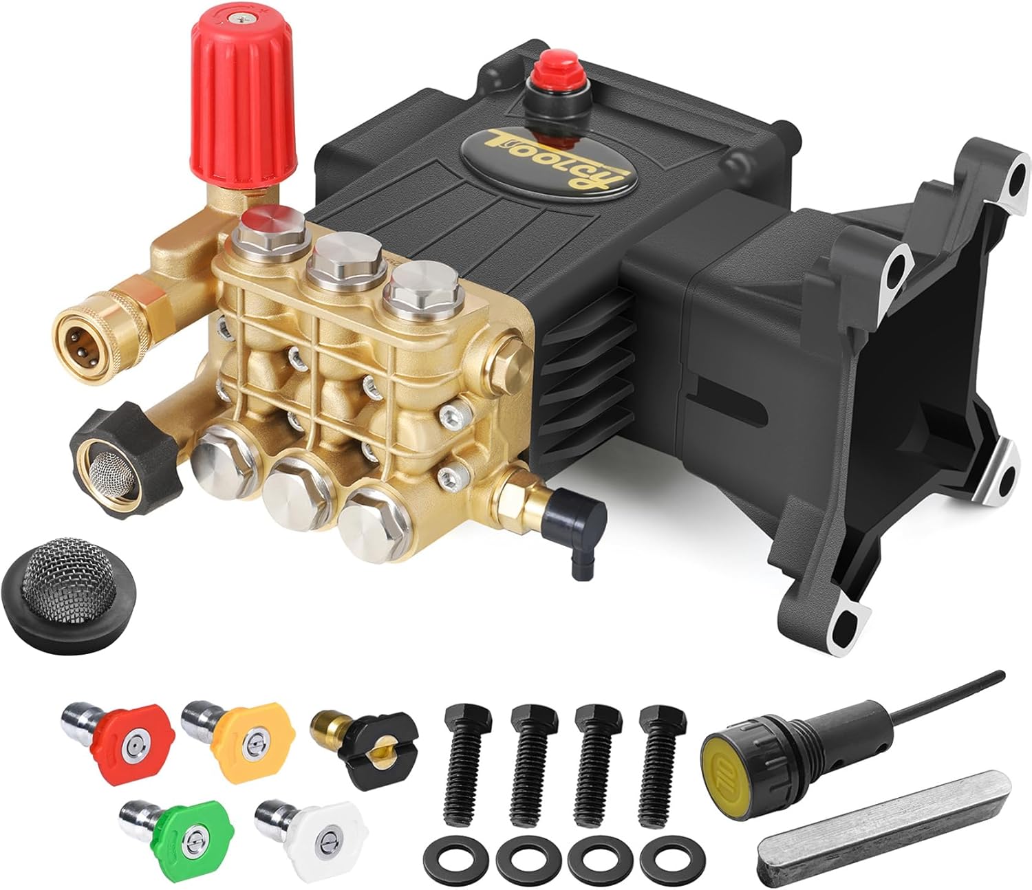 TOOLCY Pressure Washer Pump 36004000 PSI Max, Replacement
