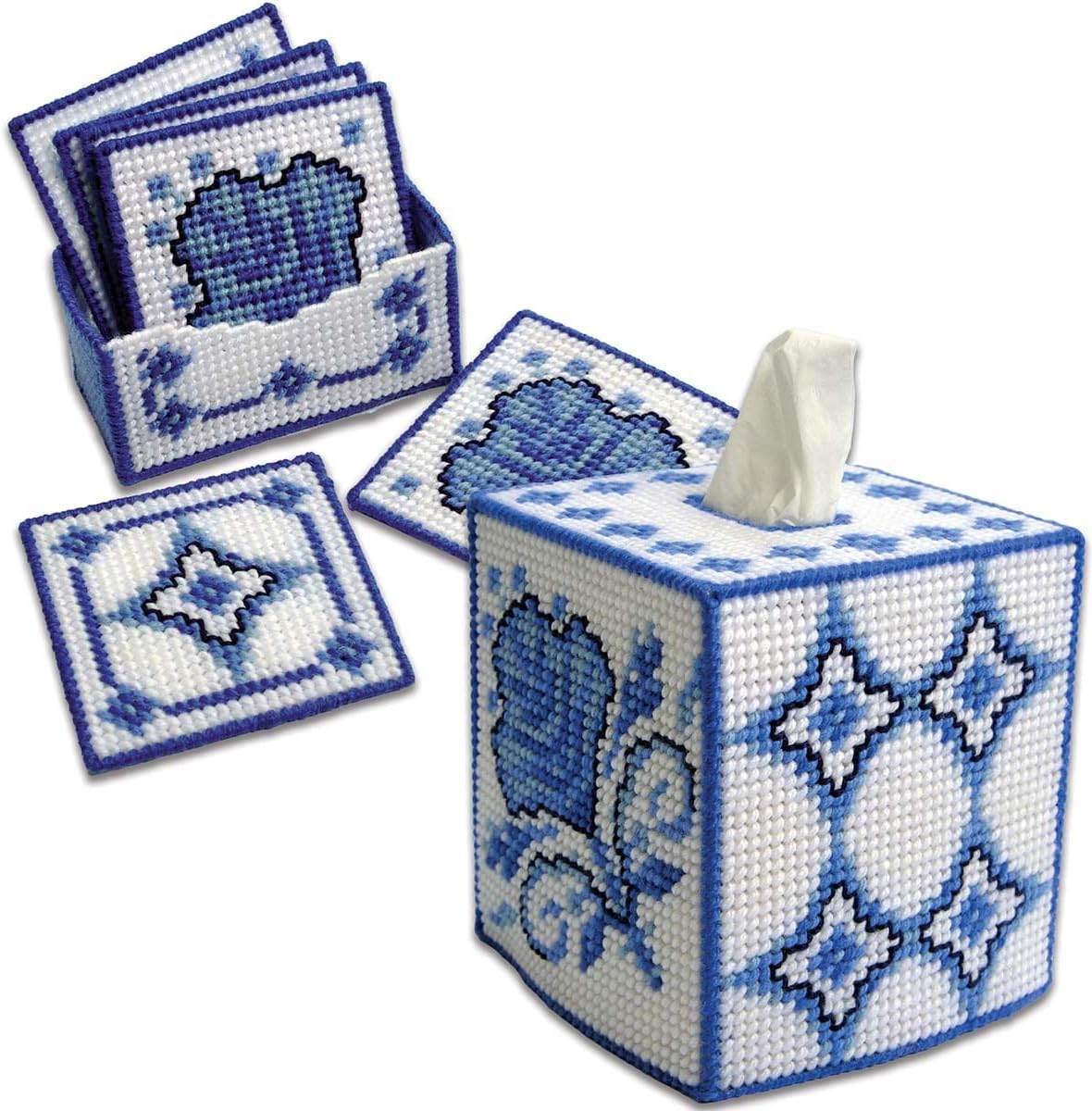 Herrschners Azure Field Set Plastic Canvas