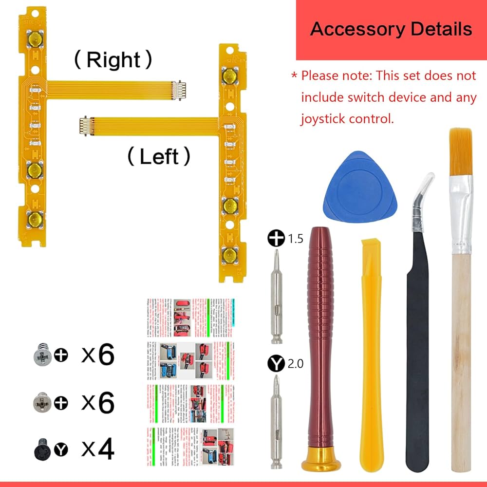 Nintendo Switch Switch right Left Right Slider Connector Rail Flex Cable For Nintendo