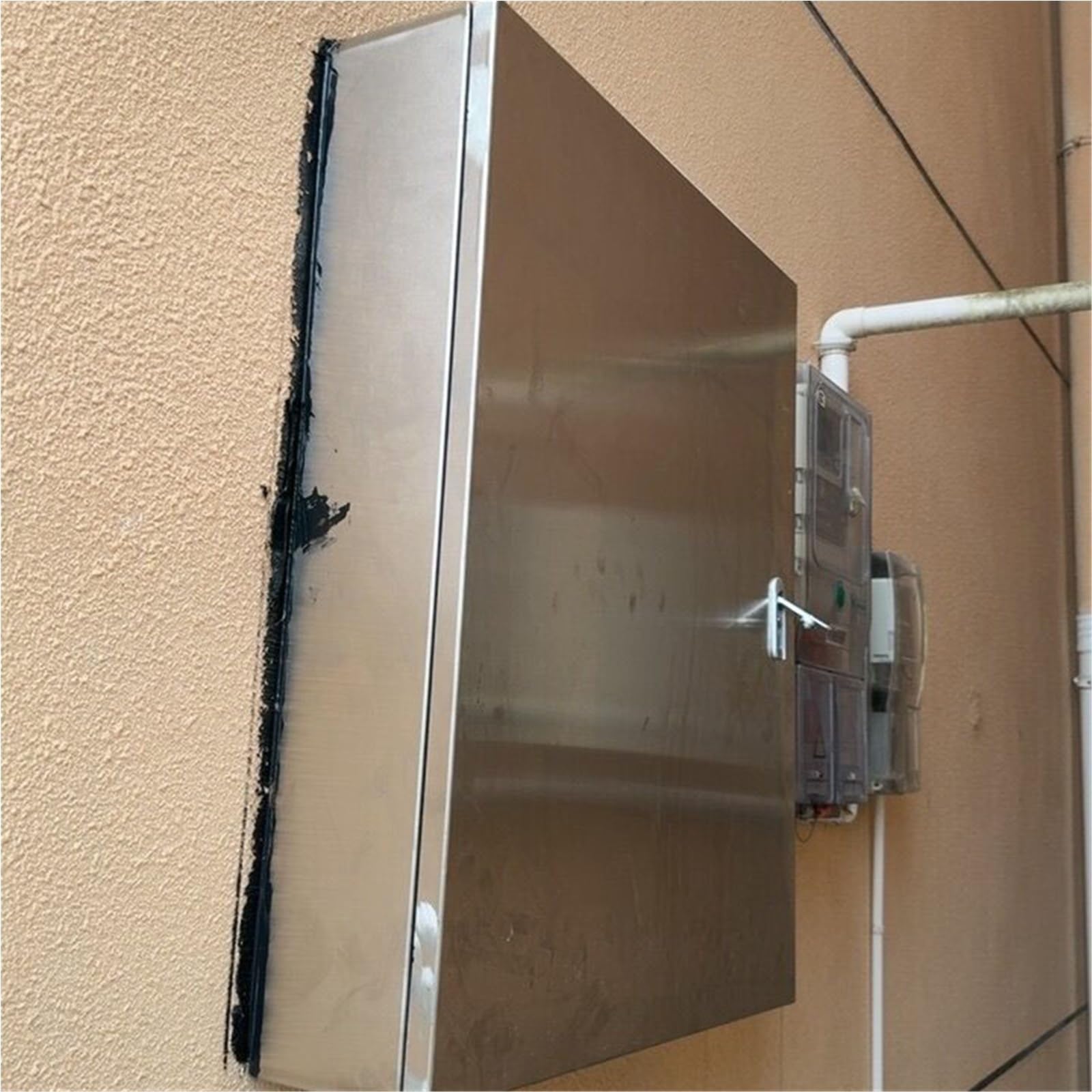 Contenitore in Acciaio Inox 304, Scatola elettrica a Parete per apparecchiature di Protezione dei circuiti, Contenitore Elettrico Impermeabile per Esterni (Dimensioni: HWD 18x15x10 Pollici/s