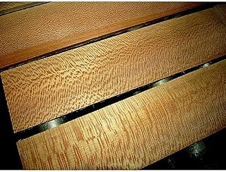 10 Pieces Thin Kiln Dried Quartersawn Sycamore 12" X 3" X 1/4" Scroll Wood Lumber