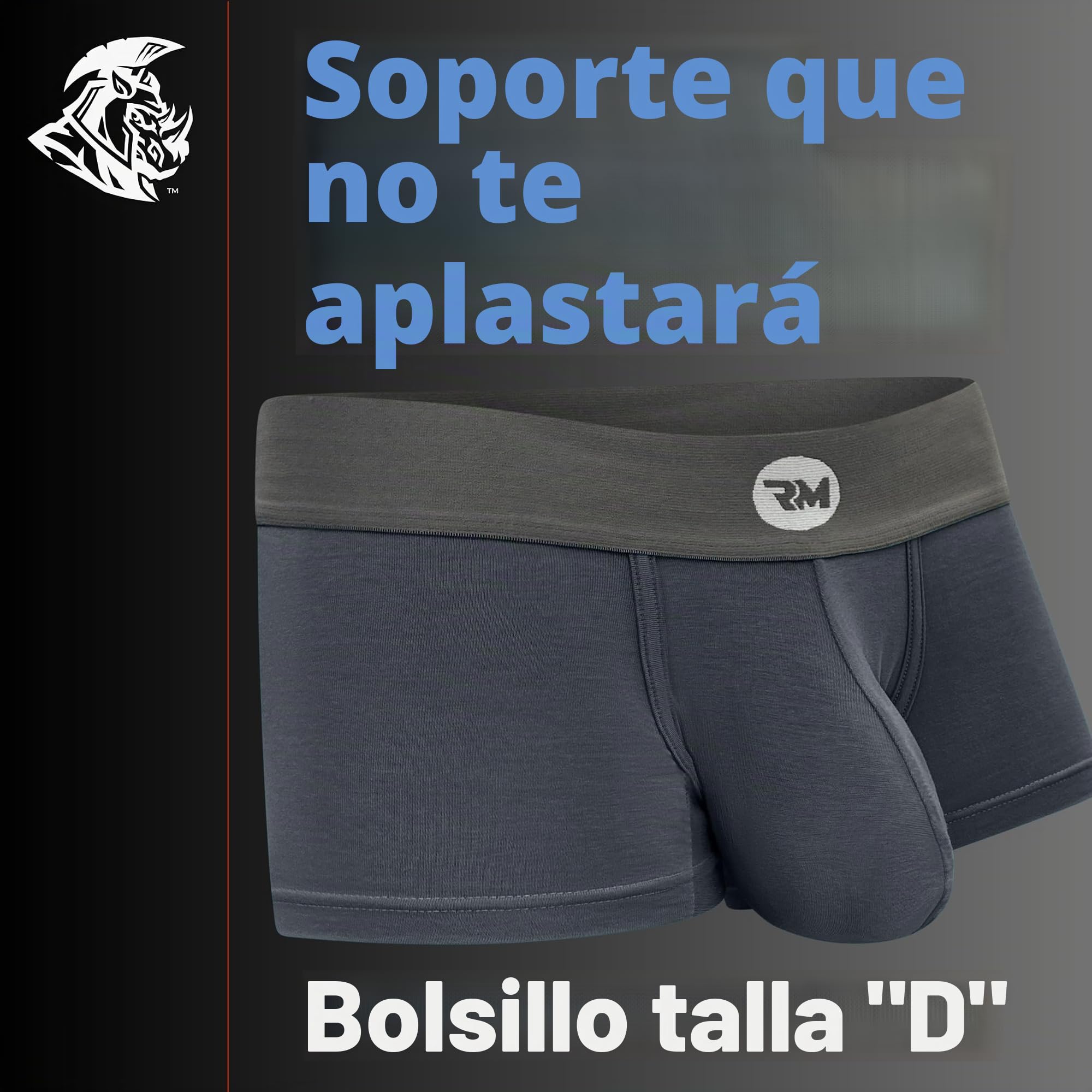 Real Men Bulge Enhancing Pouch - Ropa Interior para Hombre, 1, 3 y 6 Unidades, Calzoncillos Tipo bóxer Modal, Bolsa ABCD