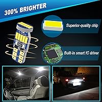 Vista 5 de Paquete de kit de luz interior LED para Toyota Tacoma 2005-2021, luces de cúpula de mapa interior + luces de espejo de tocador + luces de matrícula