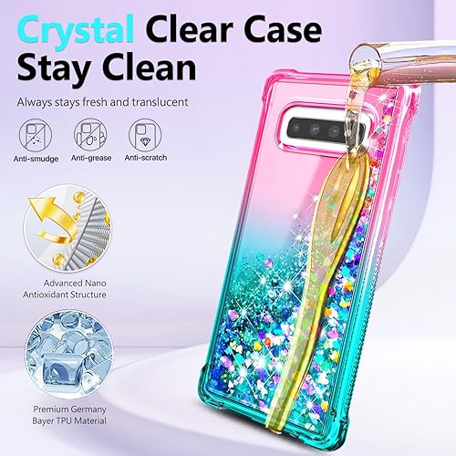 Miniatura 38 de NGB Supremacy Funda compatible con Samsung Galaxy S22 Plus (5G de 6.6 pulgadas) con protector de pantalla (cobertura máxima, TPU flexible), soporte