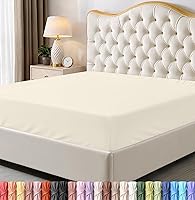 Vista 35 de Utopia Bedding Sábana Bajera Completa Ajustada - Sábana de Fondo - Bolsillo Profundo - Microfibra Suave - Resistente al Encogimiento