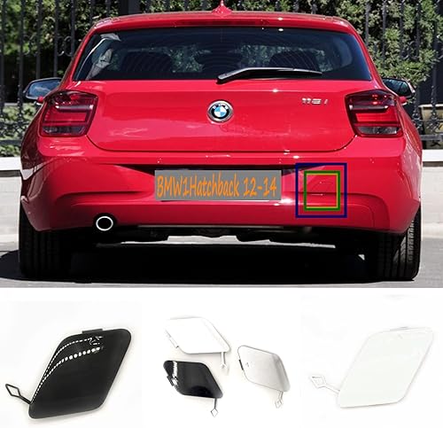 Cubierta de remolque trasera para BMW 12-14 serie 1 F20 Sedan F21 Wagon Hatchback 114i 116d 116i 118dX 118i 120dX 125i tapón de remolque con gancho