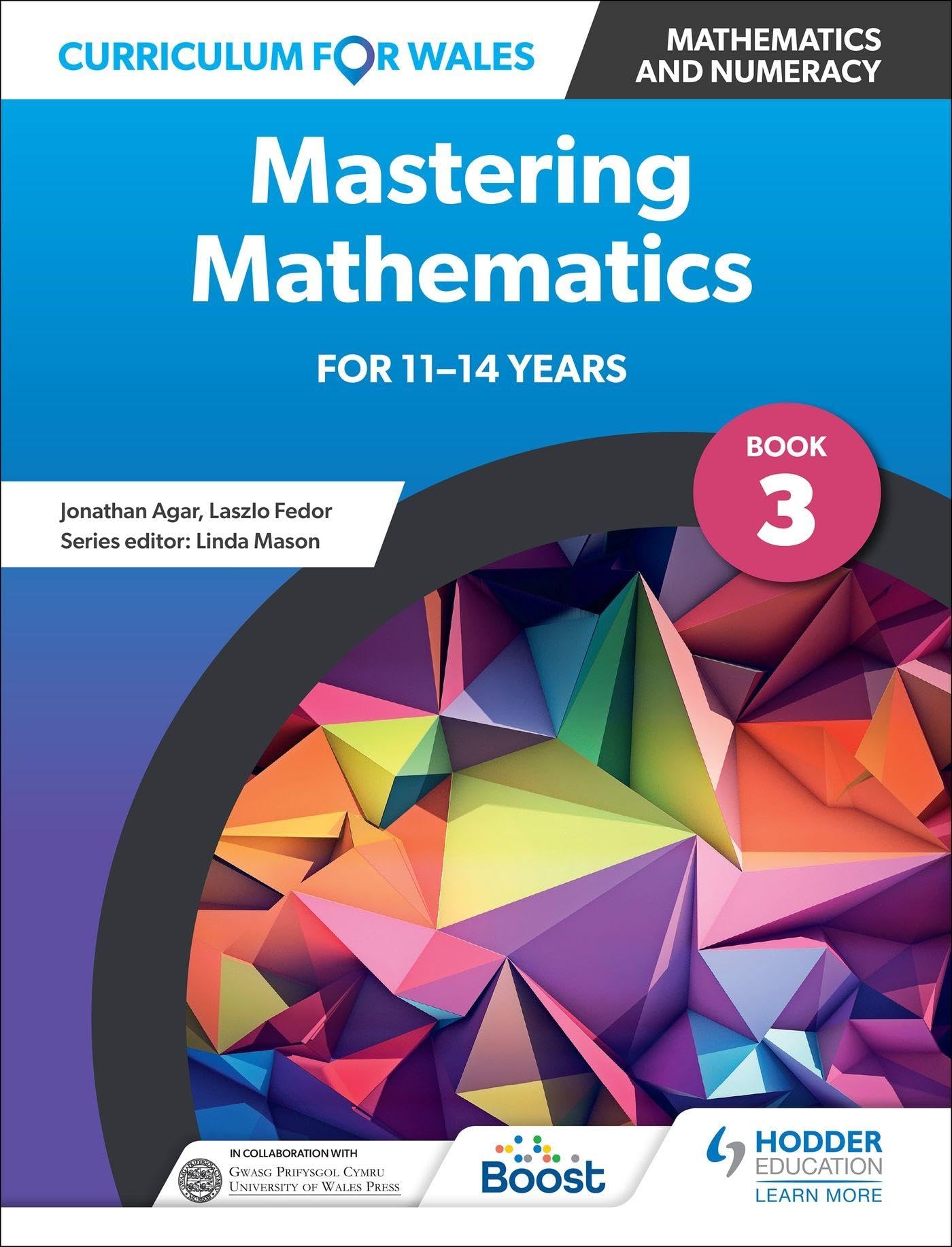 Curriculum for Wales Mastering Mathematics for 1114 years Book 3 PAPERBACK