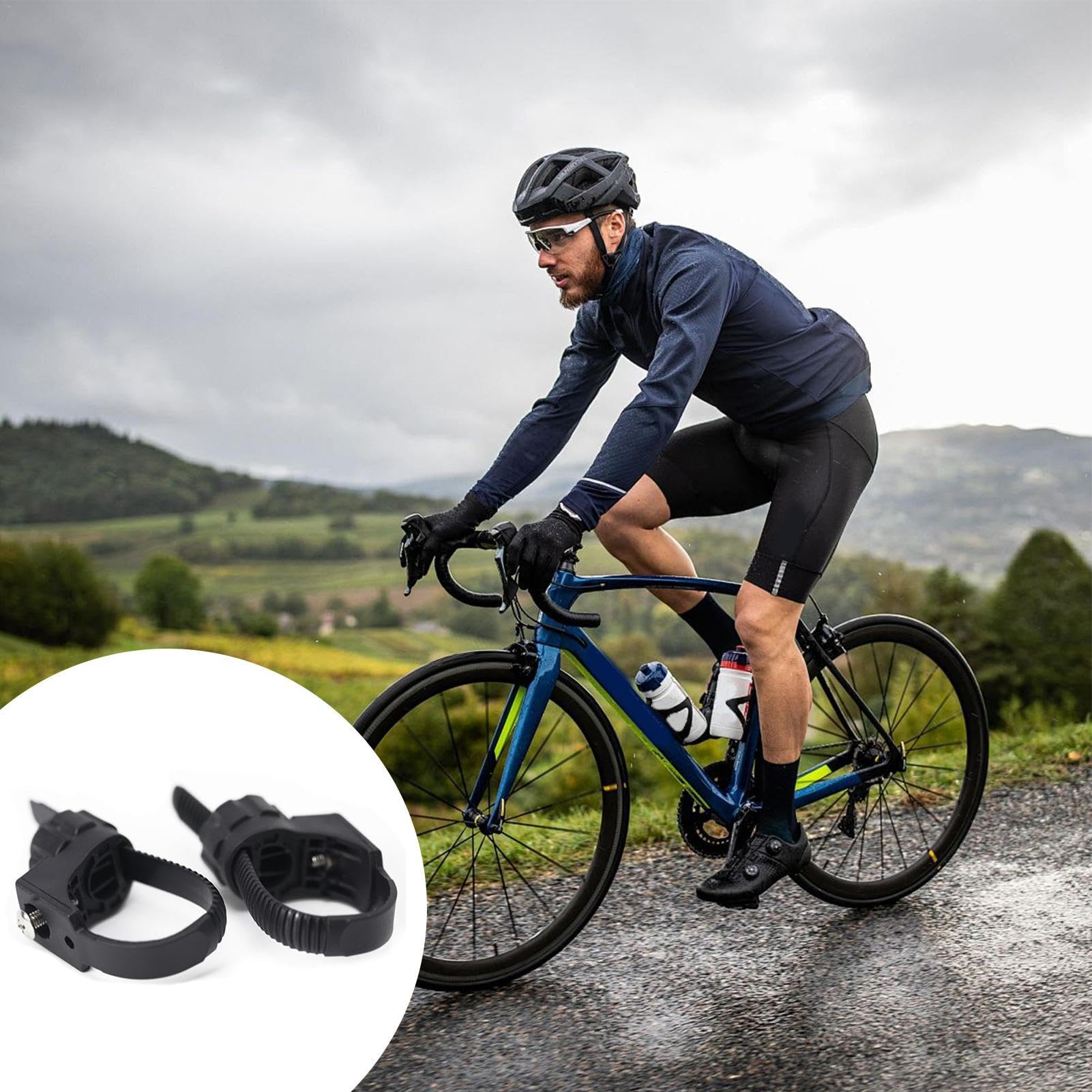 Pince de fixation pour garde-boue de vélo, support de fourche de