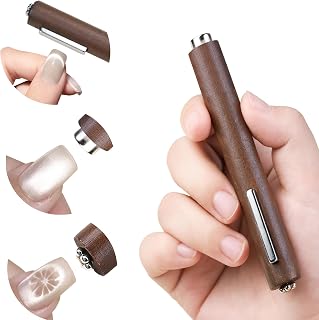 3 in 1 Cat Eye Magnet for Nails Double-Head Gel Nail Polish Magnet Wand, Multi-Function Nail Magnet Strong Magnetic Magic Cat Eye Nail Tools for Nail Art Decoration Nails Salon