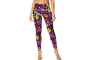 Deerose Halloween Camper Leggings: Embrace the Spooky Spirit in Style