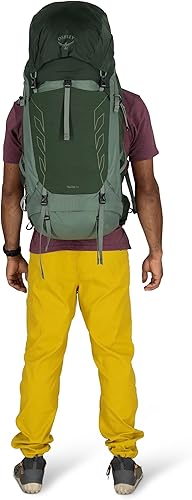 Miniatura 11 de Osprey Talon 44L Mochila de senderismo ligera para hombre, mochila para viajes y campamento, negrogris carbón, LXL