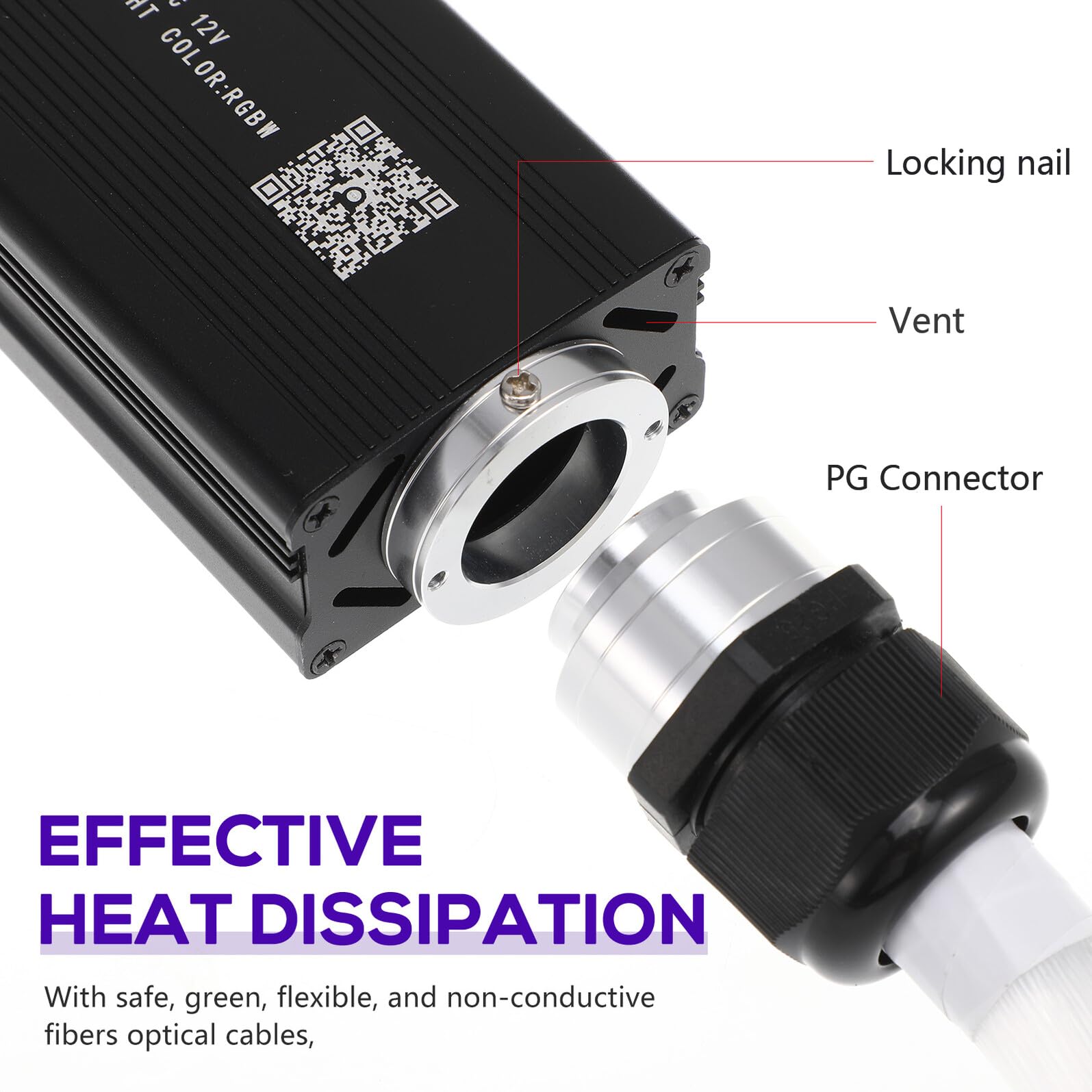 Alipis Kit Luci per Interni Tetto Auto Effetto Stellato, 500 Pezzi, Ottica a Filo Controllo da Telefono, Atmosfera Rilassante per Guida Notturna