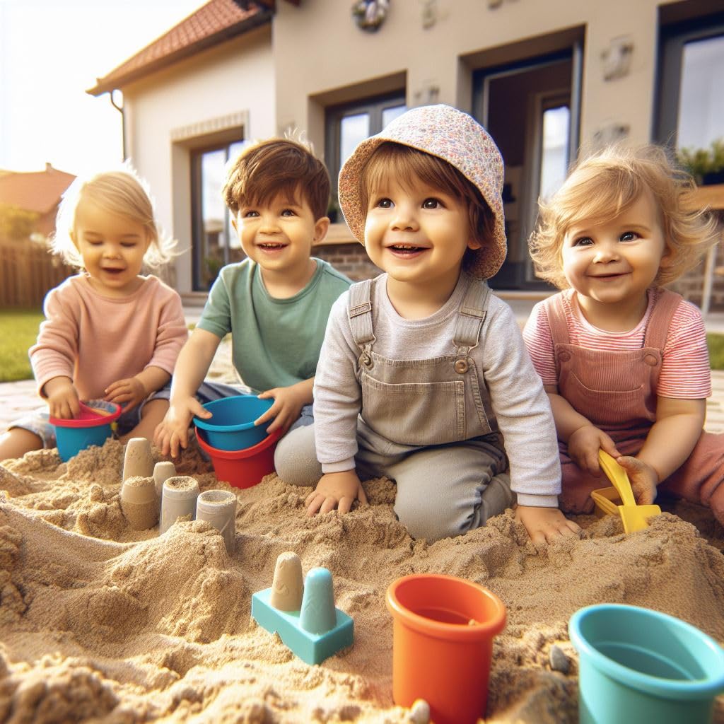 Silica Asia™ Natural Play Sand, Beach Sand, River Sand, Play & Fun to Toddlers, Fun and Play, 75-425µ (4.5kg) - Image 6 thumbnail