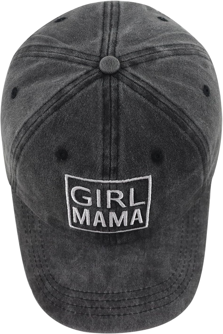 Girl Mama Hat for Women, Funny Adjustable Cotton Embroidered Mom Baseball Cap