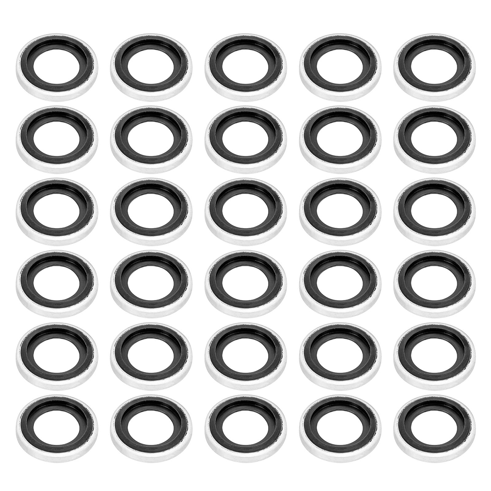 PATIKIL M16 Sealing Washers - 30 Pack -8 PATIKIL M16 Sealing Washers - 30 Pack -8