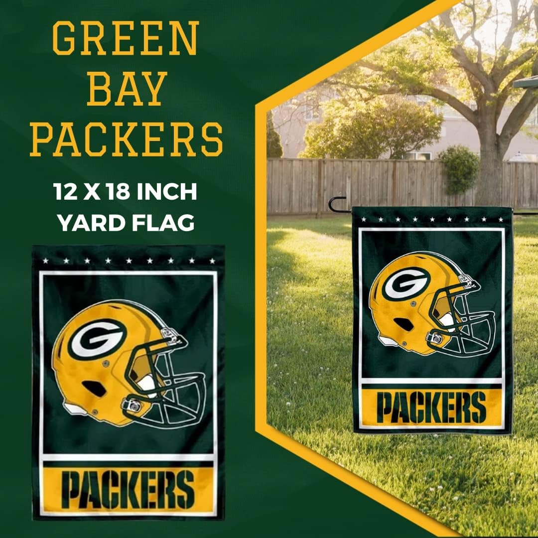 Green Bay Packers Sports Memorabilia Gift Set – Includes a ’11 Replica Super Bowl Ring, a Packers NFL Flag and a Green Bay Packers Leather Wallet – brought to you