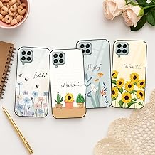 COLORflow Back Cover Compatible with Samsung M33 5G | Floral Family Customized | Shockproof TPU Bumper with Camera Protection Back Cover Compatible with Samsung Galaxy M33 5G