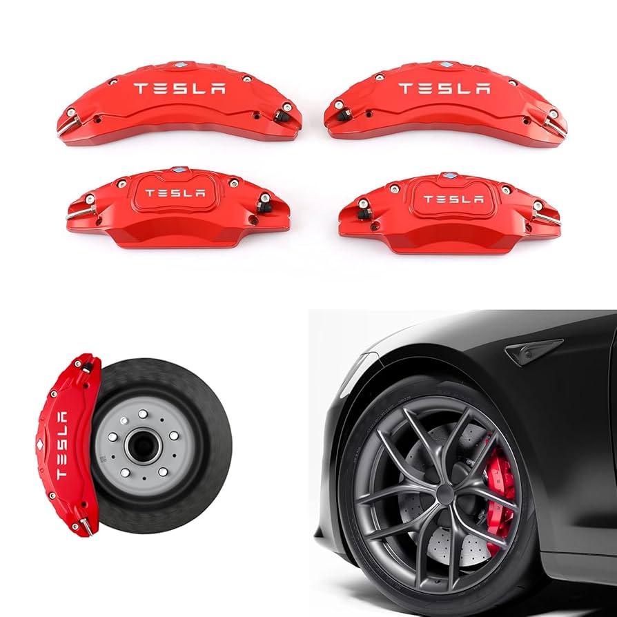 TeslaモデルY 2017-2024 19&20インチブレーキキャリパーカバー Amazon.co.jp: QKVCX キャリパーカバー 2017-2023 Tesla Model Y