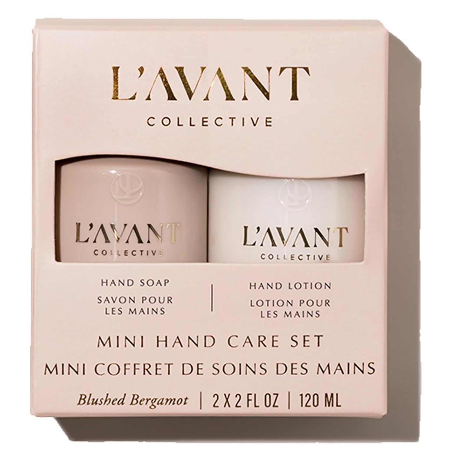 L'AVANT Collective Mini Hand Care Set with Ambre Santal Soap and Lotion