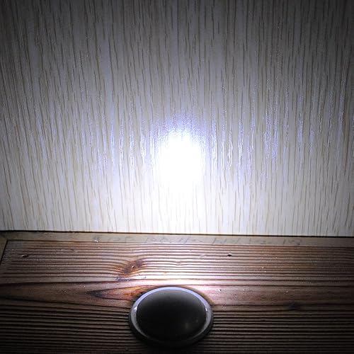 Miniatura 3 de FVTLED 50pcs bajo voltaje LED cubierta luz kit 1.38 impermeable escalera al aire libre jardín patio patio paisaje decoración luces lámpara blanca