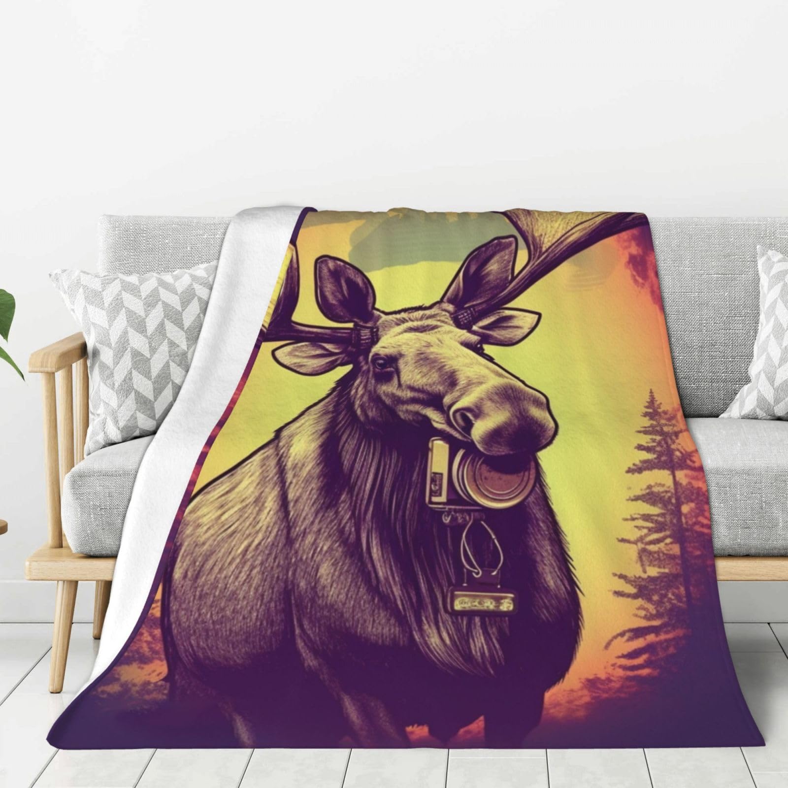 Couverture en flanelle haut de gamme jeté de lit grande peluche