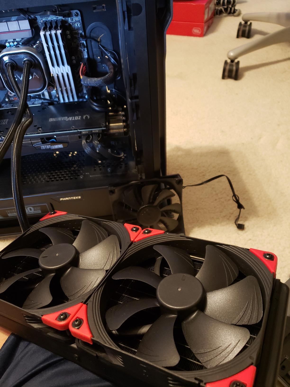 Amazon.com: EVGA FX 120mm Fan, Teflon Nano-Steel Bearing, Improves ...