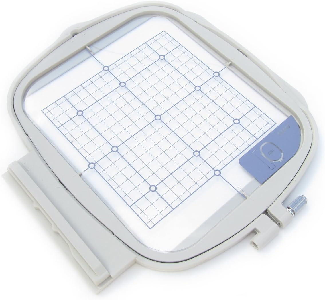 Large Embroidery Hoop - 6" x 6" - SA448 Replacement - for Brother Innov-is 4000D 5000 DreamMaker VE2200 VM6200D Quattro 6000D 6700D 6750D - Generic Square Hoop 150mm x 150mm SA448 SEF150 Replacement