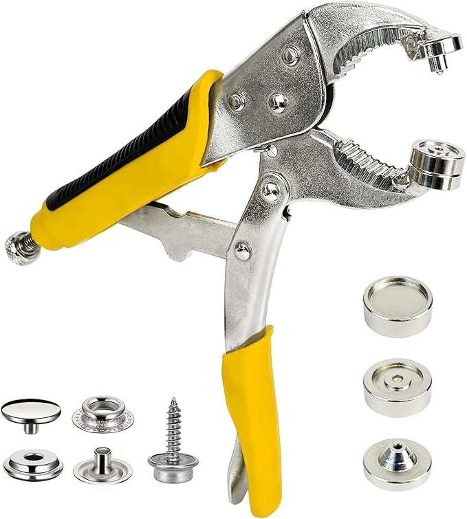 HeavyDuty snap Tool snap Fastener Tool,Perforation Available snap Setter Tool kit